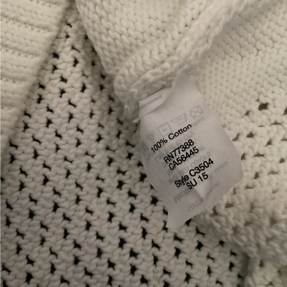 J. Crew Women's White Knit Sweater Size XL - Picture 4 of 4